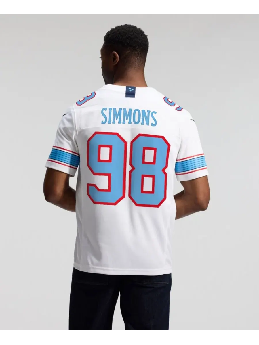Мужская футболка Nike Tennessee Titans Vapor F.U.S.E. Sewn-Down Limited Jersey — изображение 5 из 5, белый