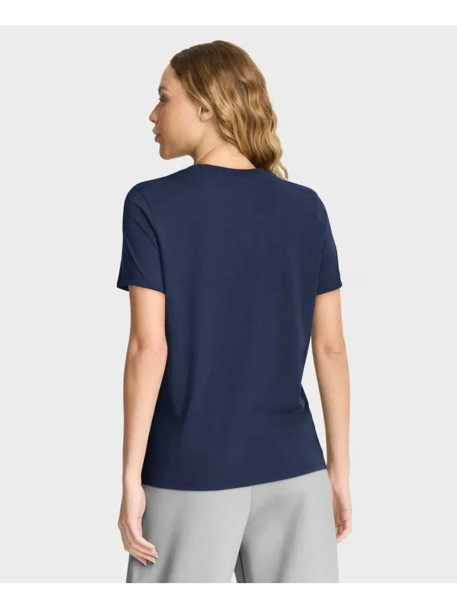 Футболка с коротким рукавом и технологией Dri-FIT, модель Early Work Nike — изображение 4 из 5, темно-синий