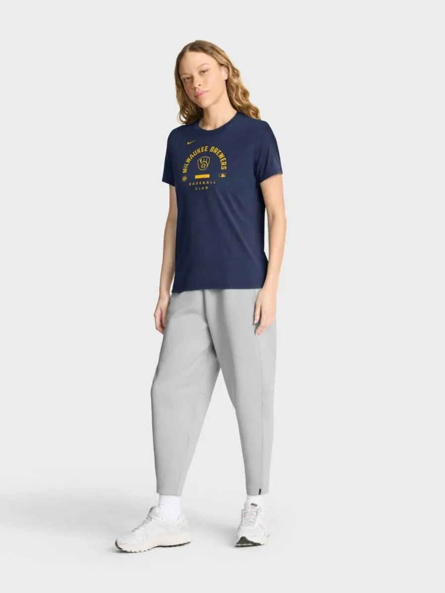 Футболка с коротким рукавом и технологией Dri-FIT, модель Early Work Nike — изображение 5 из 5, темно-синий