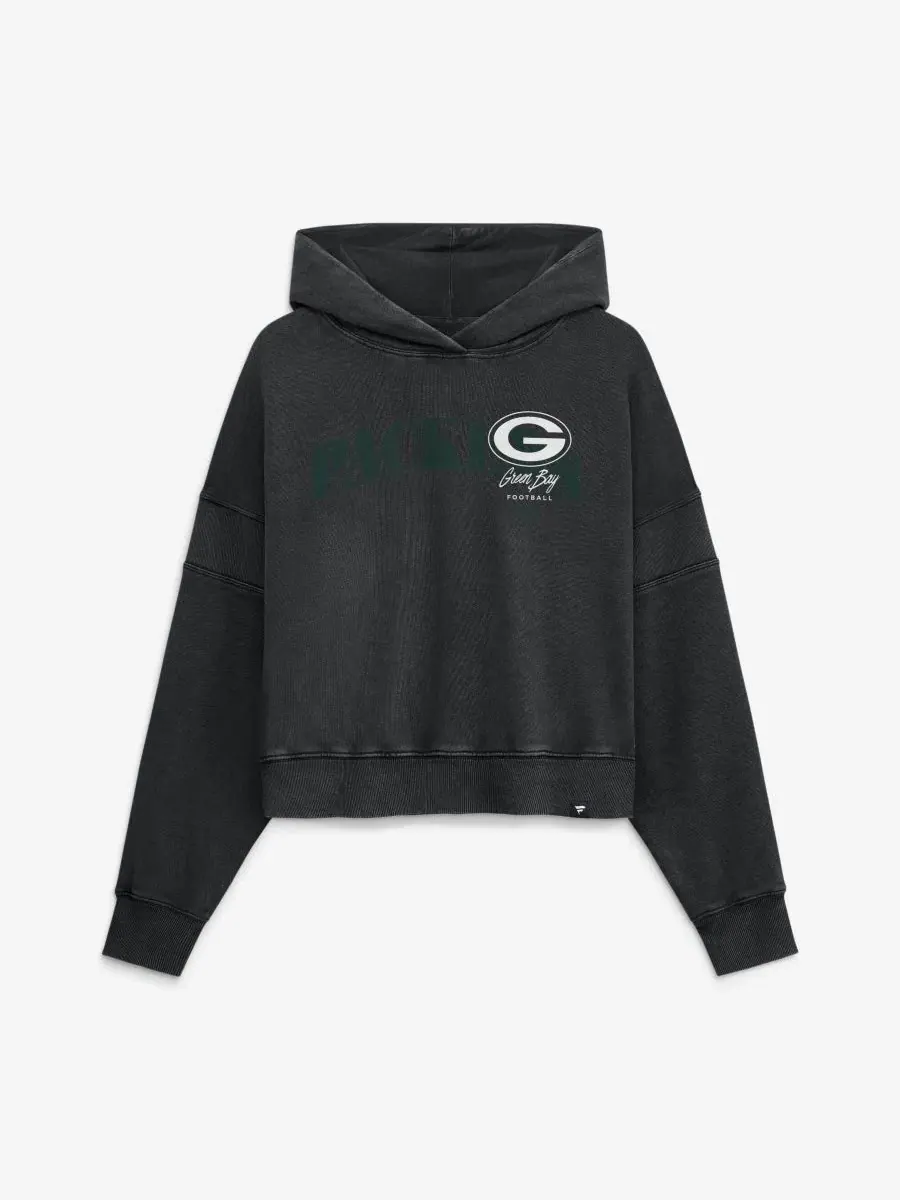 Худи-оверсайз с принтом Green Bay Packers Counter Run Fanatics