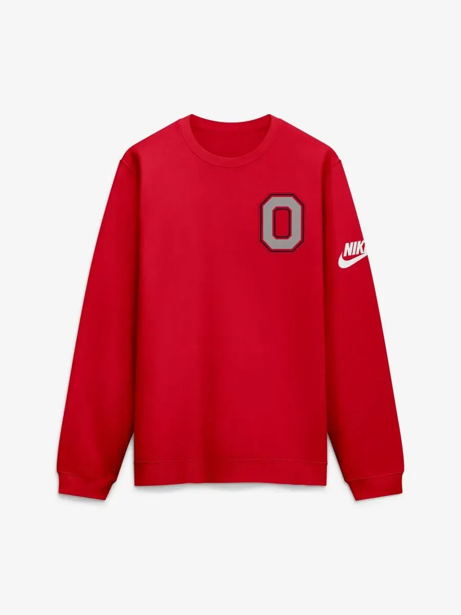 Свитшот Legacy с принтом Ohio State Buckeyes Nike
