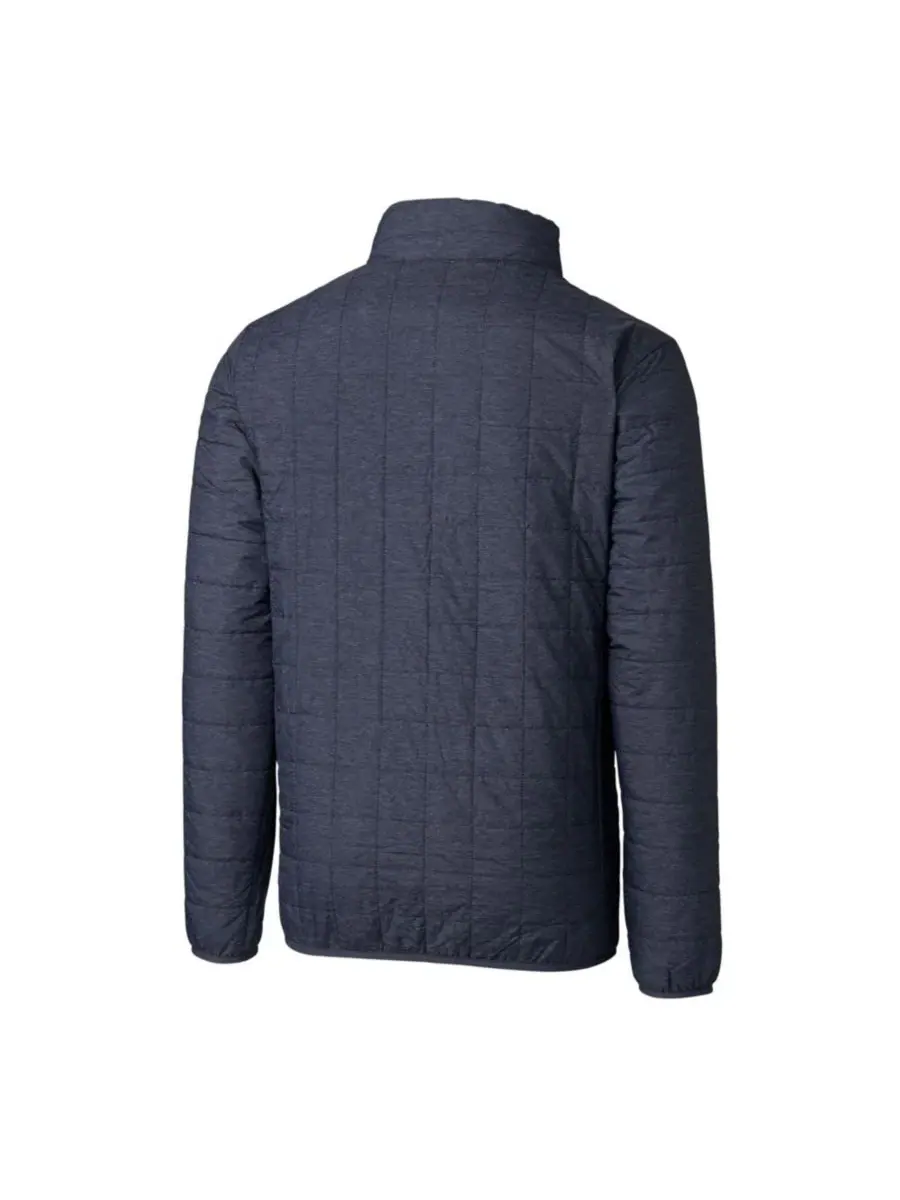 Куртка-пуховик с принтом New York Yankees Rainier Full-Zip Puffer Jacket Cutter & Buck — изображение 3 из 3, темно-синий