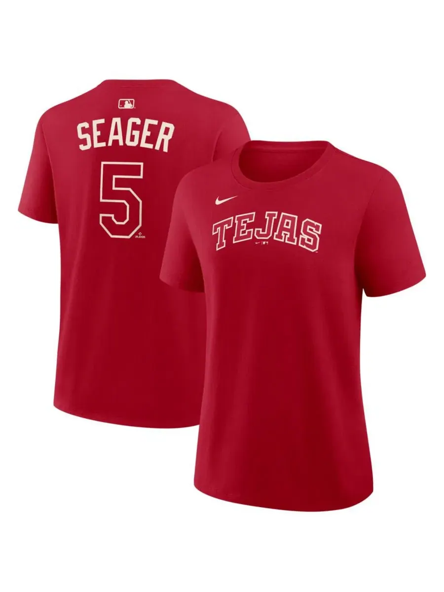 Футболка с коротким рукавом с принтом Corey Seager Nike