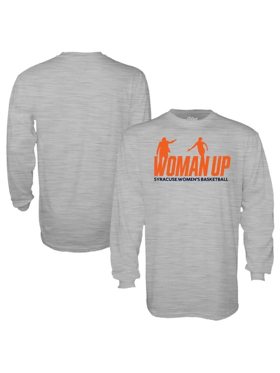 Футболка с длинным рукавом Syracuse Orange Woman Up Shooting Blue 84