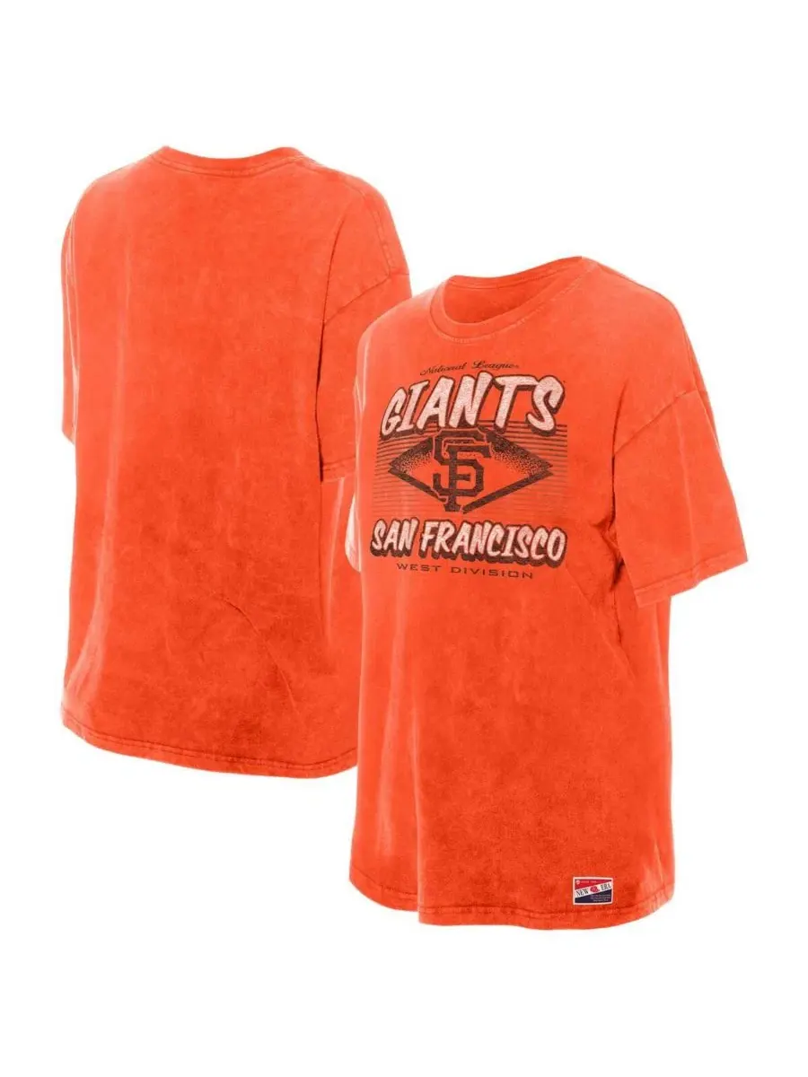 Футболка оверсайз с принтом San Francisco Giants New Era