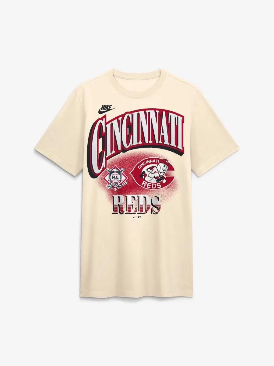 Футболка с винтажным принтом Cooperstown Collection Nike