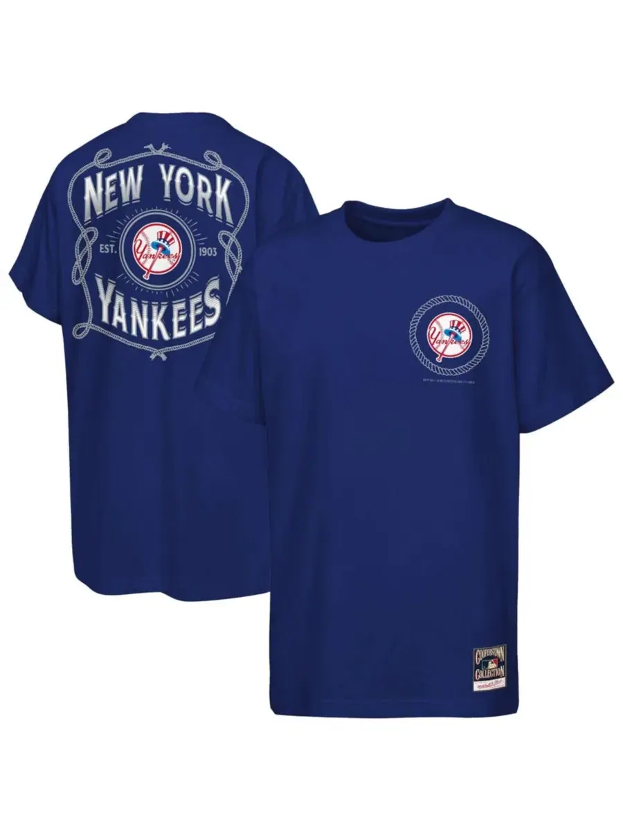 Футболка с принтом Rodeo Rope Mitchell & Ness Cooperstown