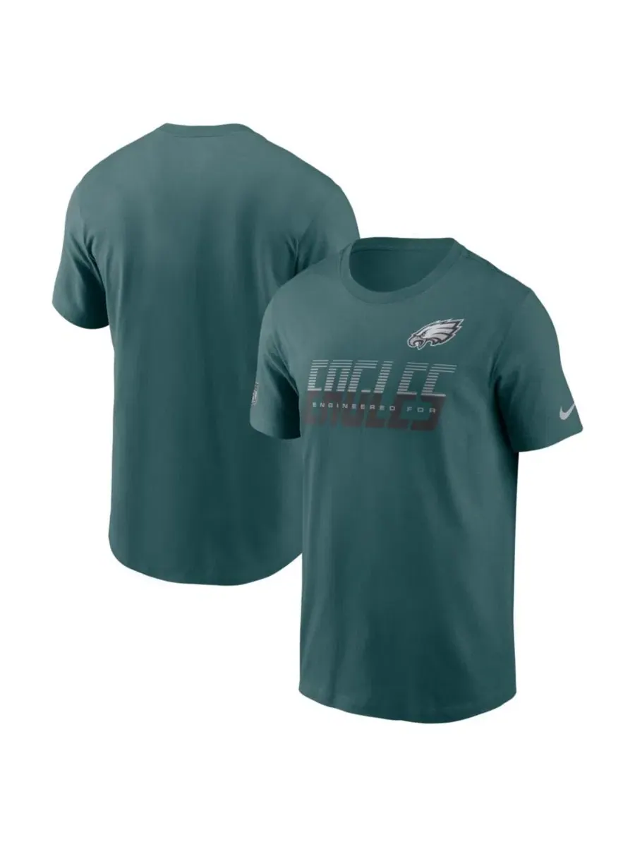 Футболка с коротким рукавом и принтом Philadelphia Eagles Sideline Dri-FIT Nike