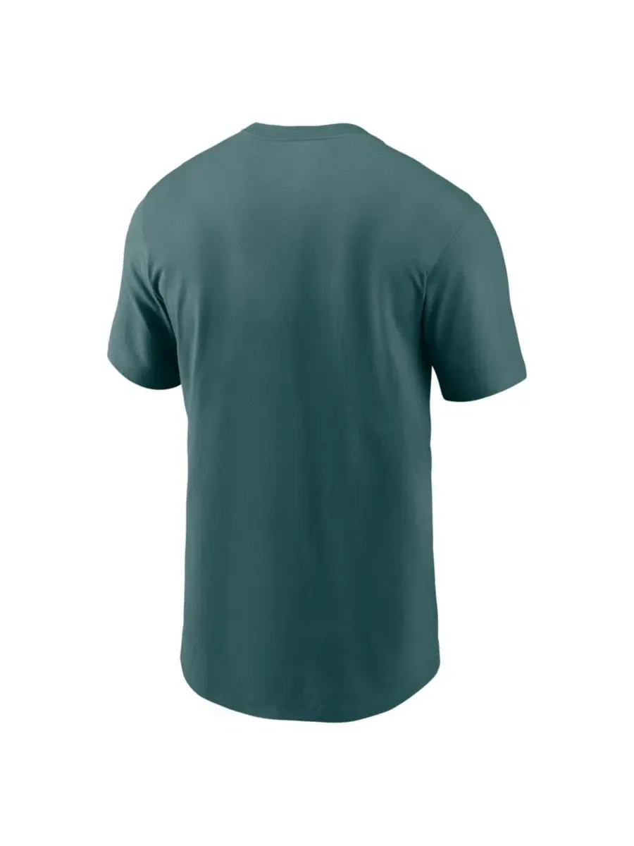 Футболка с коротким рукавом и принтом Philadelphia Eagles Sideline Dri-FIT Nike — изображение 3 из 3, зеленый