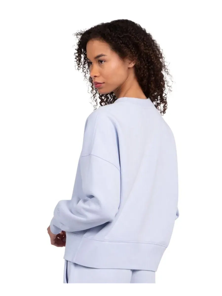 Женский свитшот-кроп Boxy Cropped Sweatshirt Starter — изображение 2 из 3, светлый синий