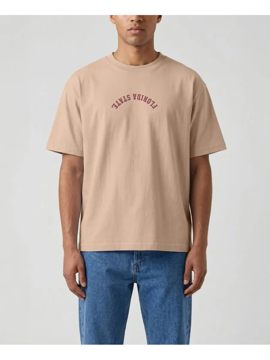 Футболка с вышивкой Upside Down Embroidered Uscape Apparel