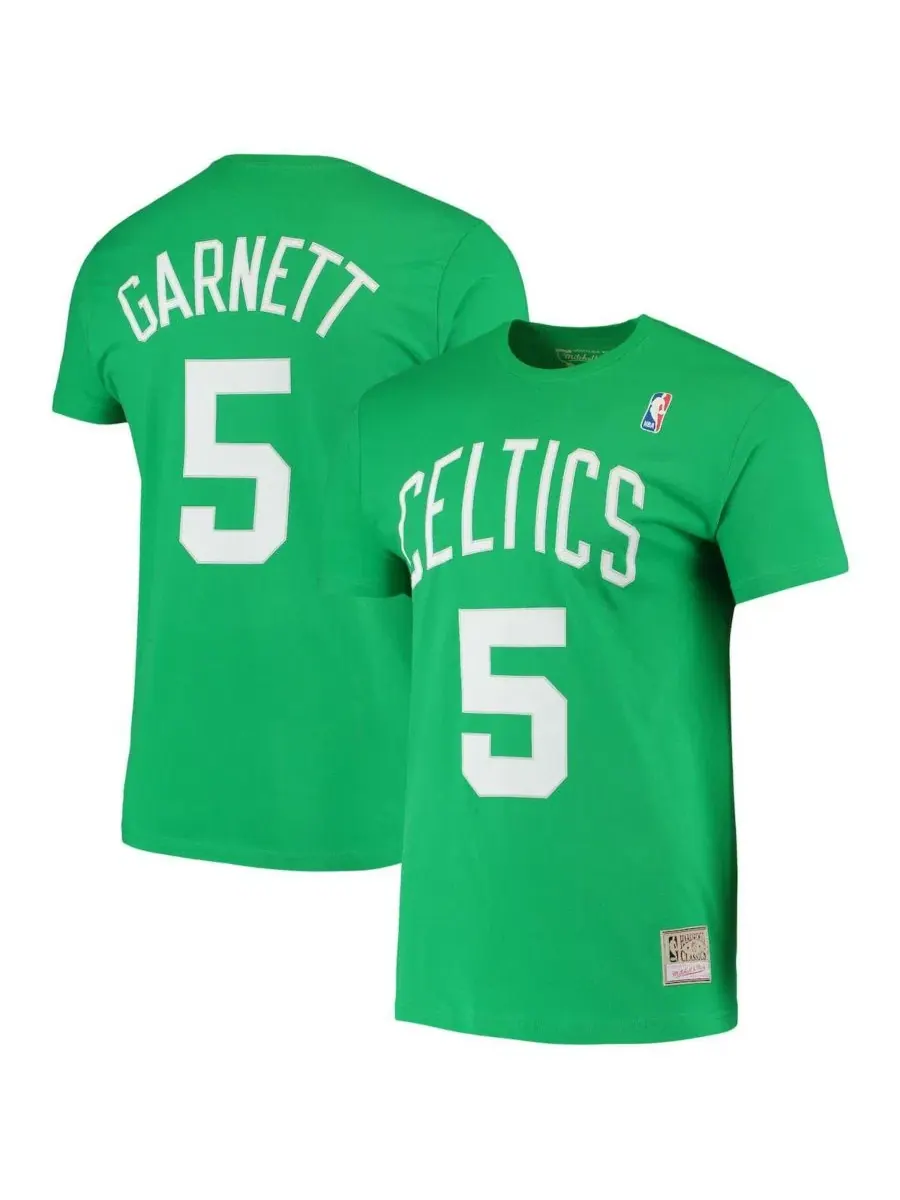 Футболка с длинным рукавом Kevin Garnett Mitchell & Ness
