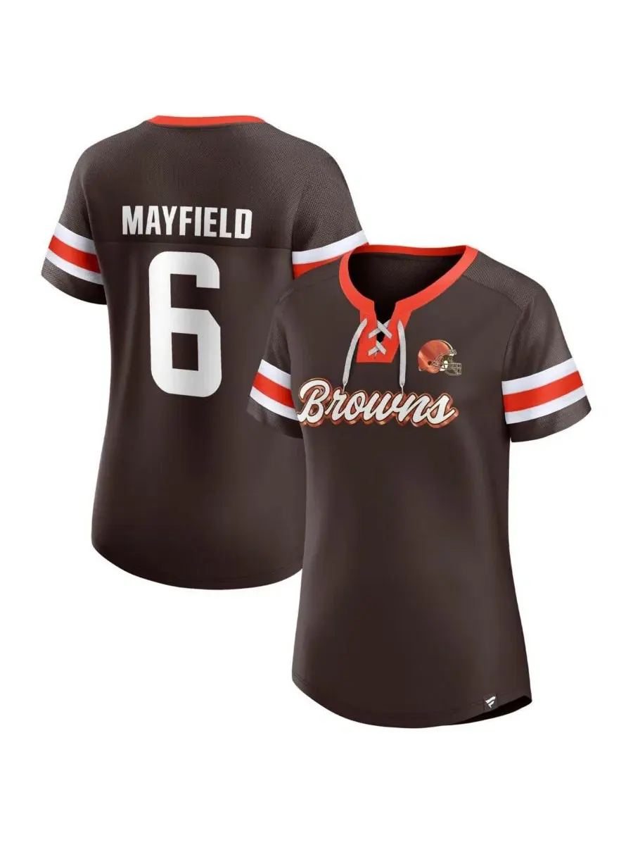 Футболка с принтом Baker Mayfield Fanatics
