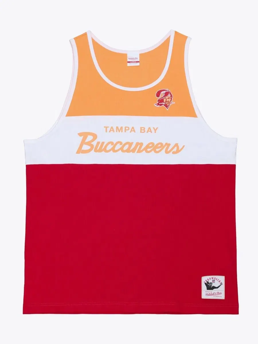 Майка-безрукавка с принтом Tampa Bay Buccaneers Head Coach Mitchell & Ness