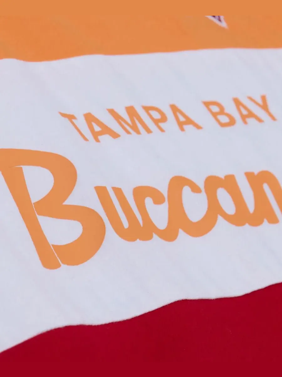 Майка-безрукавка с принтом Tampa Bay Buccaneers Head Coach Mitchell & Ness — изображение 5 из 5, красный оранжевый