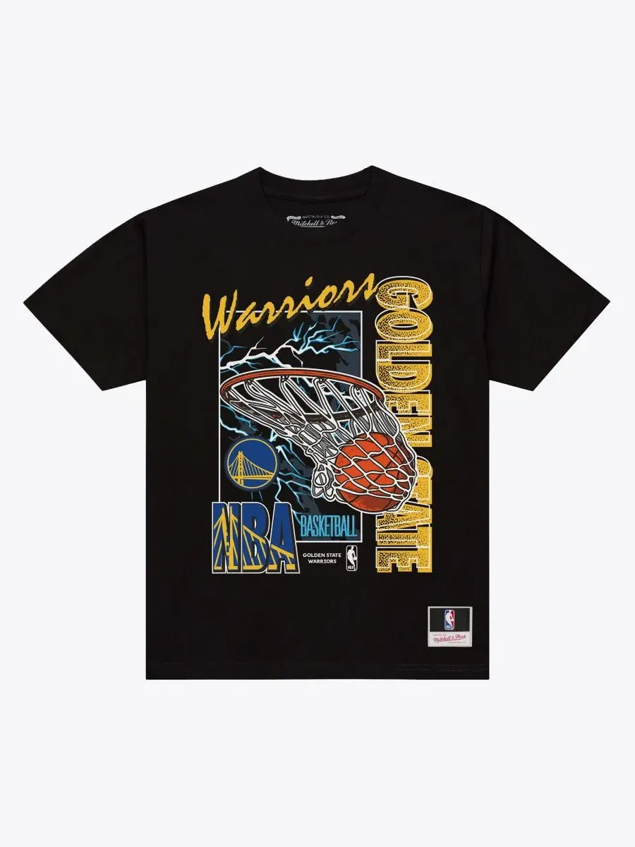 Футболка с принтом Lightning Swish Mitchell & Ness