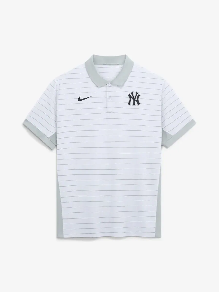 Мужская поло-рубашка New York Yankees Authentic Collection Striped Victory Dri-FIT Nike
