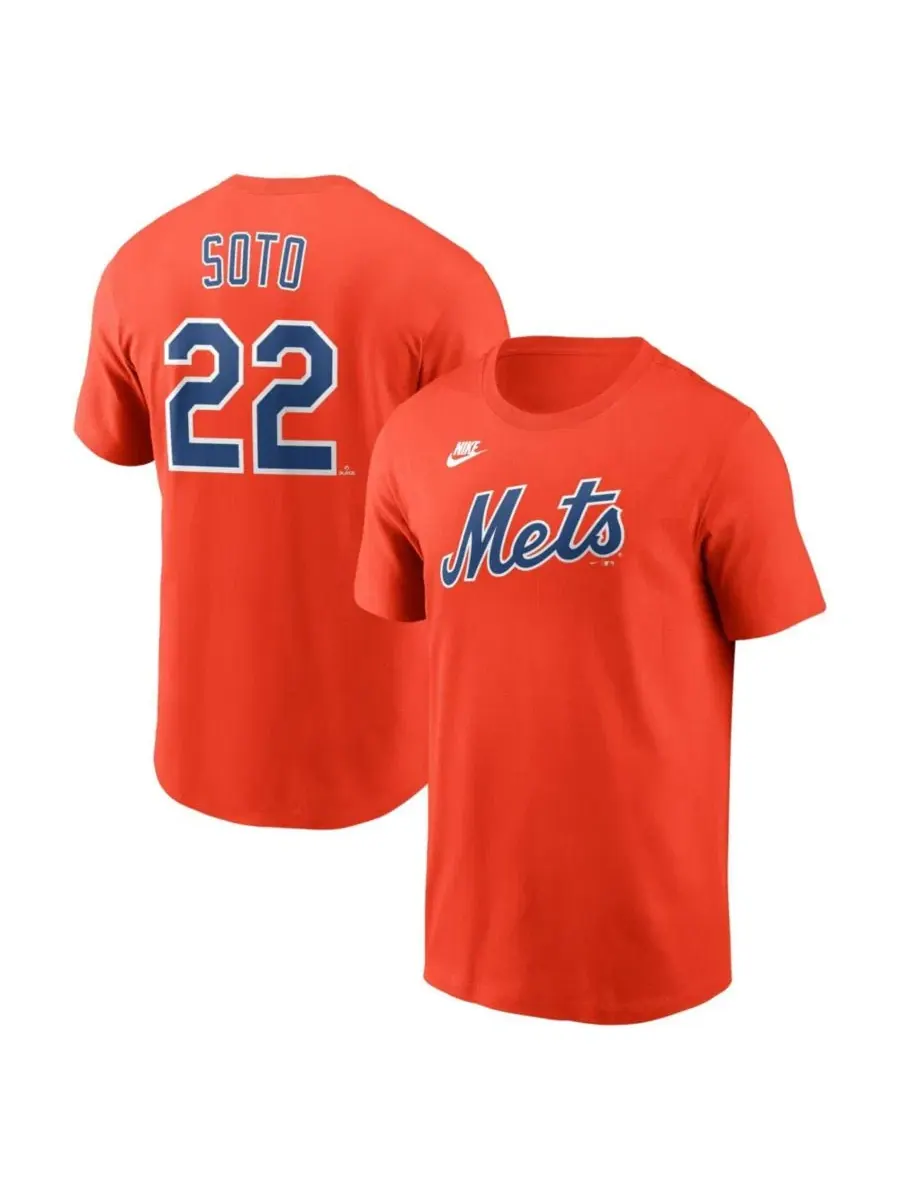 Футболка с длинным рукавом Juan Soto Cooperstown Collection Name Number Nike