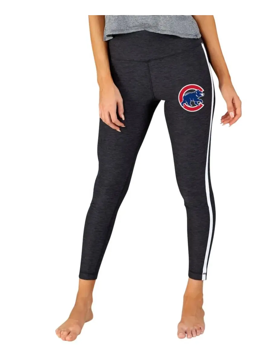 Леггинсы с принтом Chicago Cubs Centerline Knit Concepts Sport