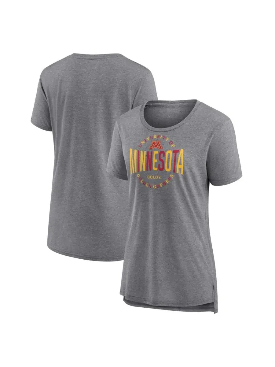 Футболка с принтом Minnesota Golden Gophers True Classics Break It Down Fanatics