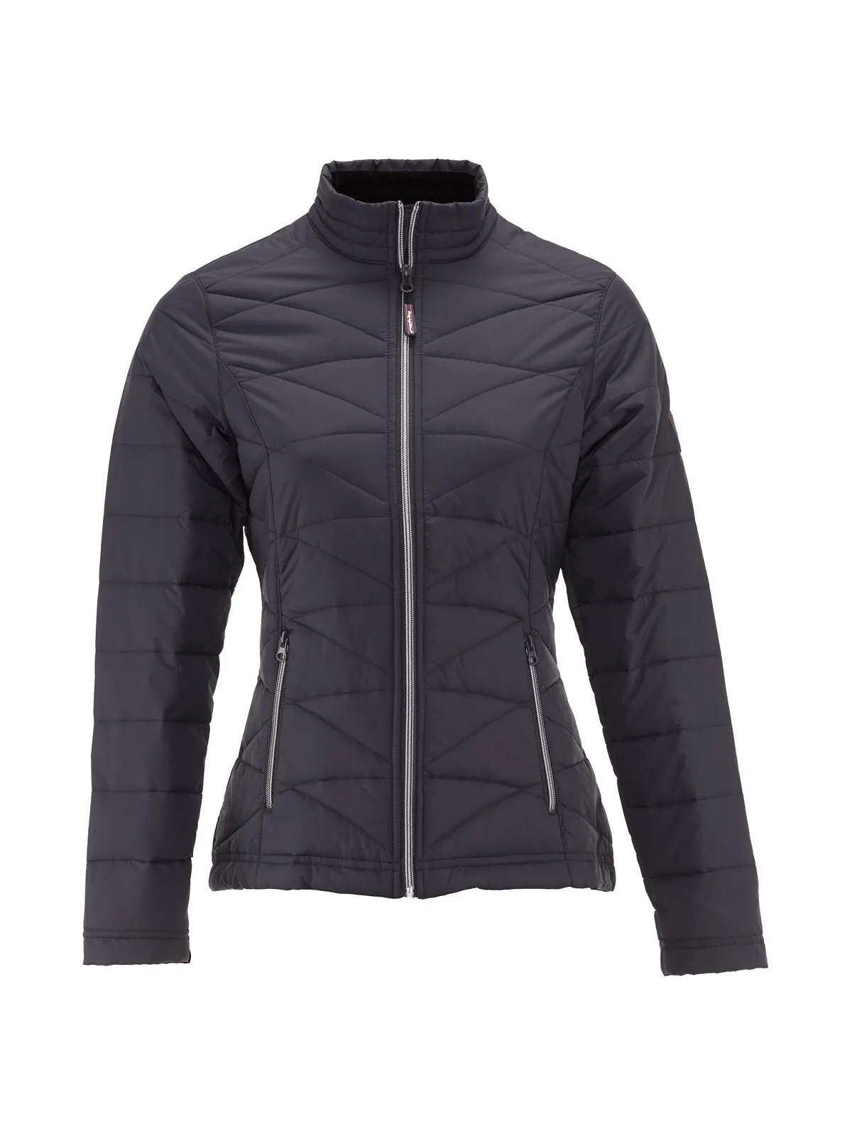 Женская теплая легкая компактная стеганая утепленная куртка из рипстопа RefrigiWear — изображение 2 из 2, черный