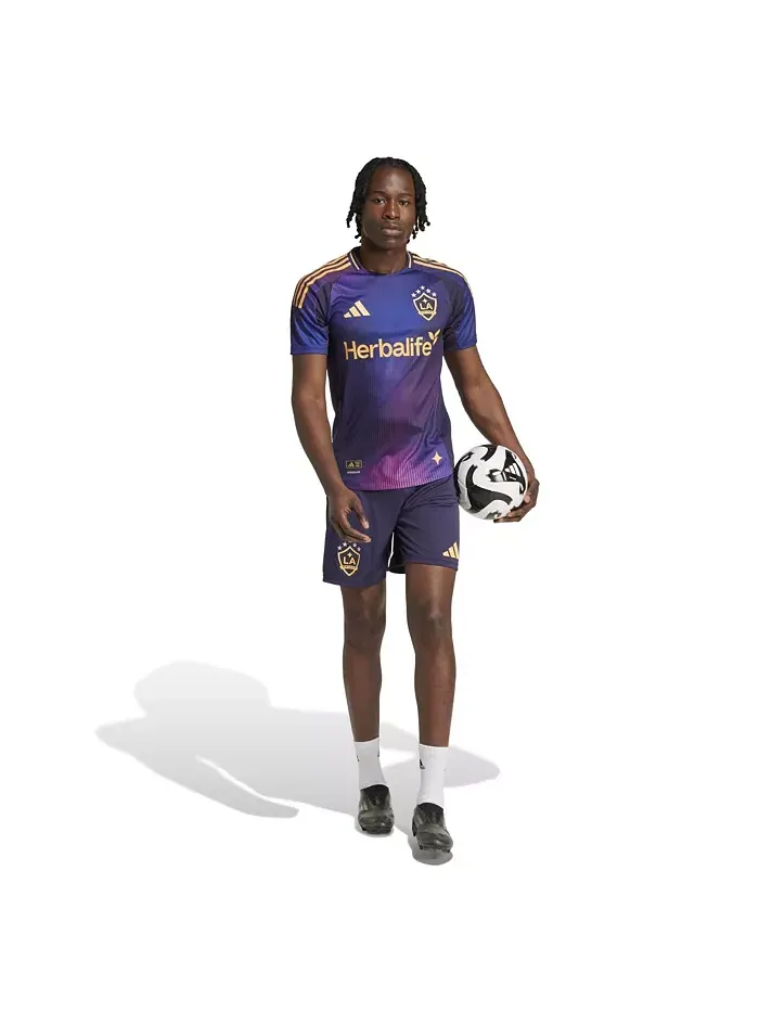 Мужские шорты LA Galaxy Away 2025 RIZON Authentic в синем цвете adidas — изображение 5 из 5