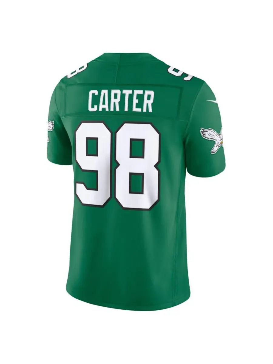 Футболка Nike Vapor F.U.S.E. Limited Jersey Philadelphia Eagles Jalen Carter — изображение 2 из 3, зеленый