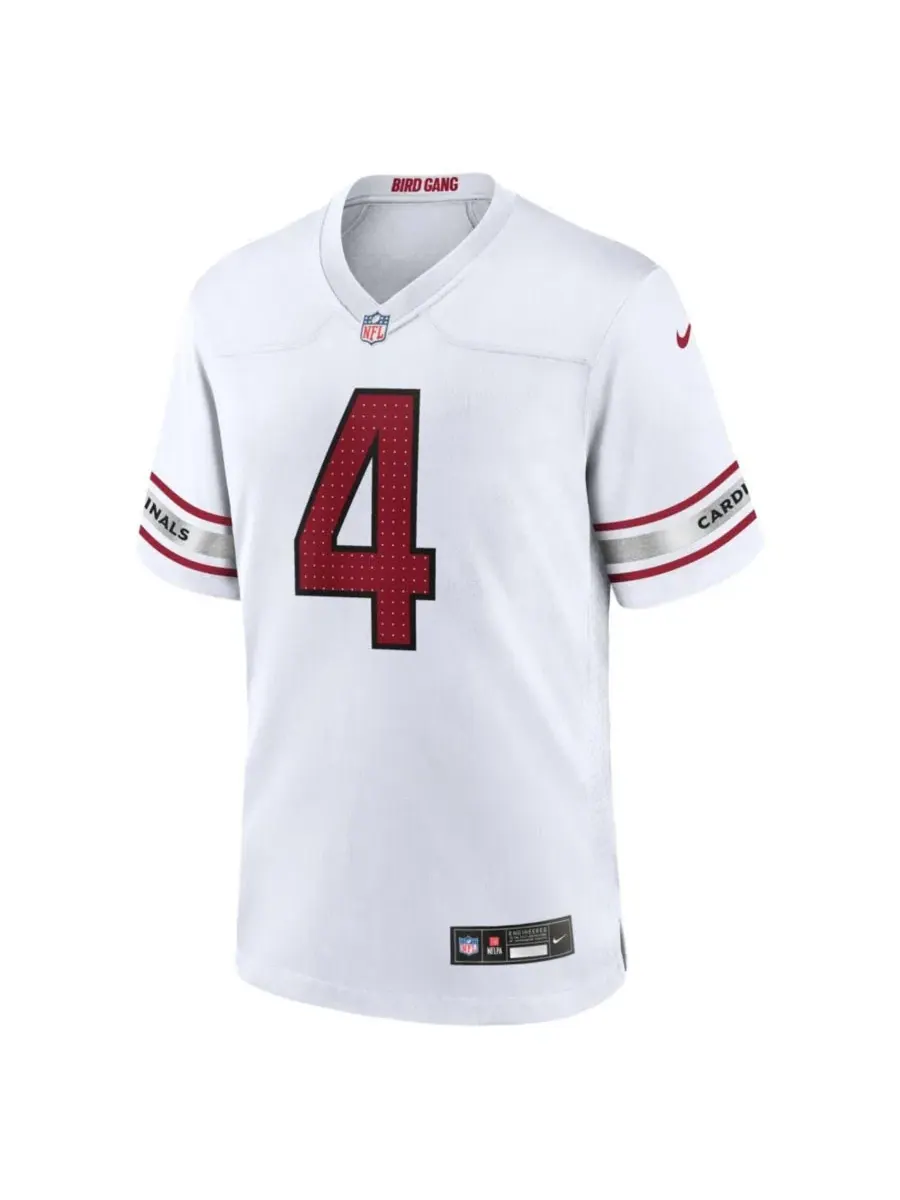 Мужская футболка Nike Jeremiyah Love Arizona Cardinals Game Player — изображение 3 из 3, белый