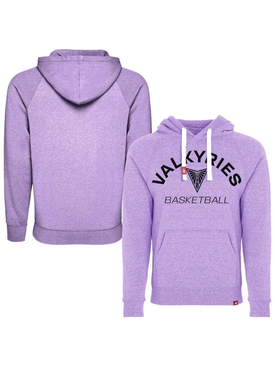 Sportiqe Мужская и женская фиолетовая толстовка Golden State Valkyries Olsen Tri-Blend
