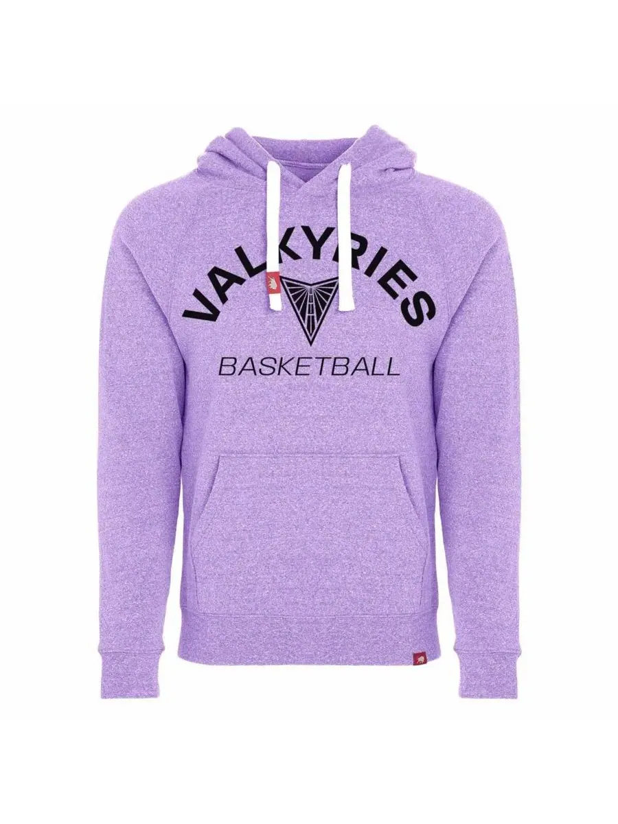 Sportiqe Мужская и женская фиолетовая толстовка Golden State Valkyries Olsen Tri-Blend — изображение 2 из 3, фиолетовый