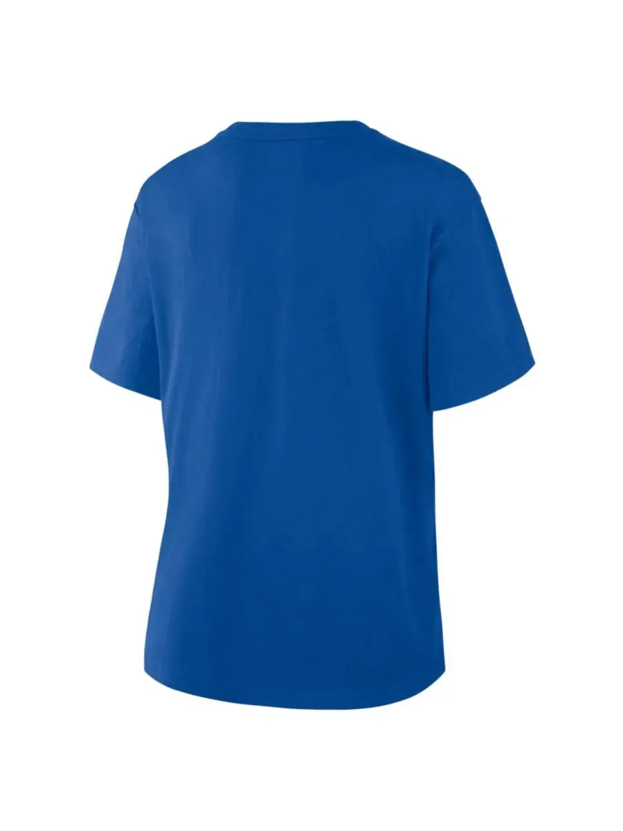 Футболка свободного кроя с принтом Fade Legacy Fanatics — изображение 3 из 5, королевский