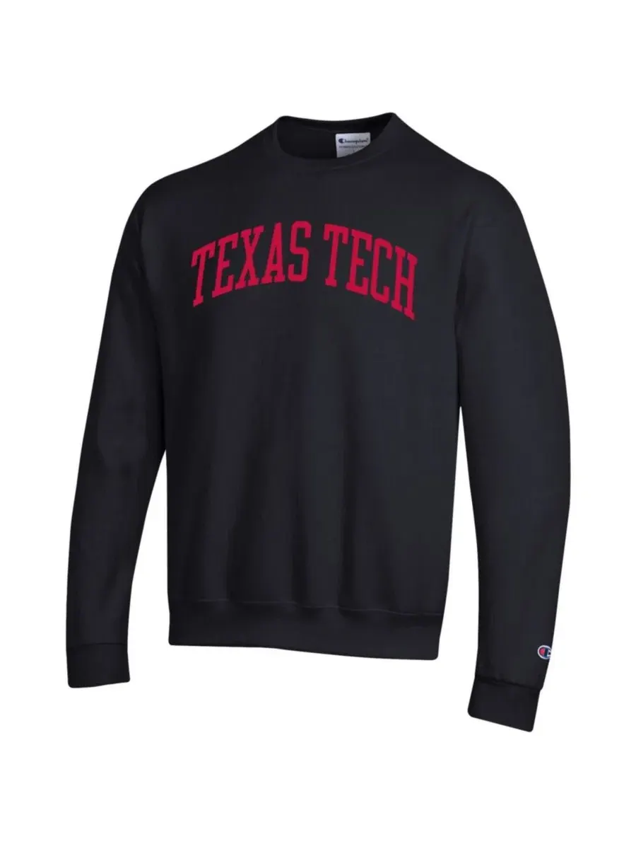 Толстовка Champion Basic Arch Fleece Pullover с длинным рукавом — изображение 2 из 3, черный