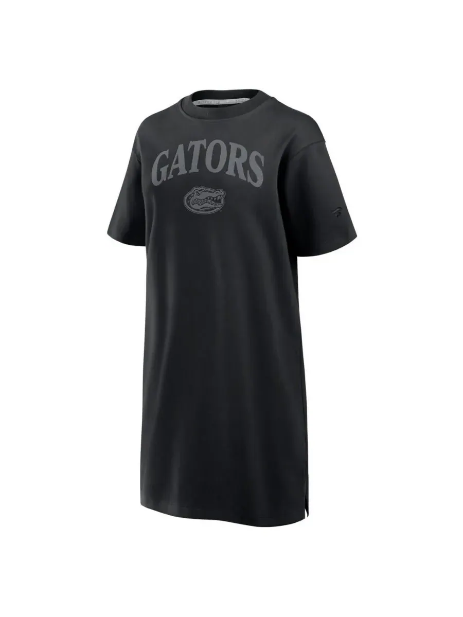 Fanatics Женское черное платье-футболка Florida Gators Elements Go из смешанной ткани — изображение 2 из 3, черный