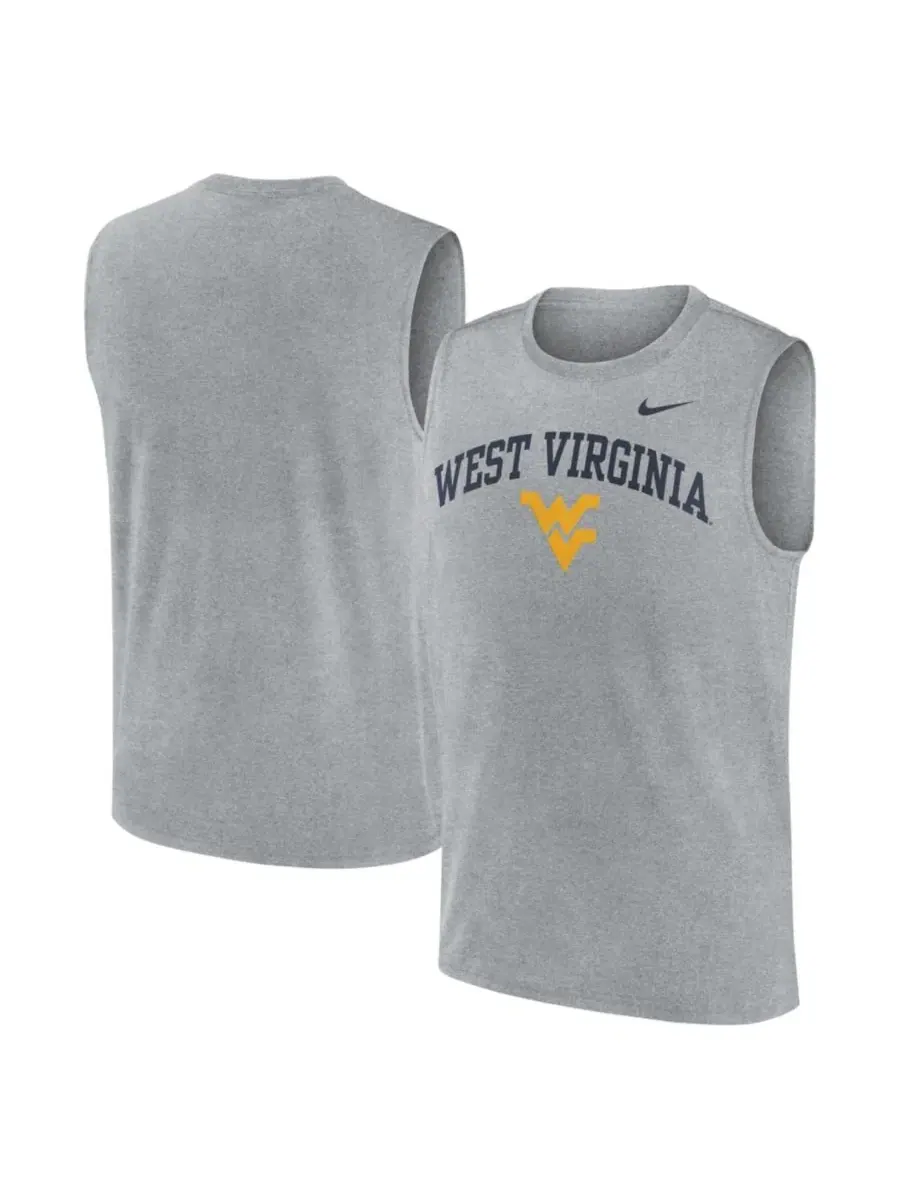 Мужская майка-безрукавка Dri-FIT с принтом West Virginia Mountaineers Nike