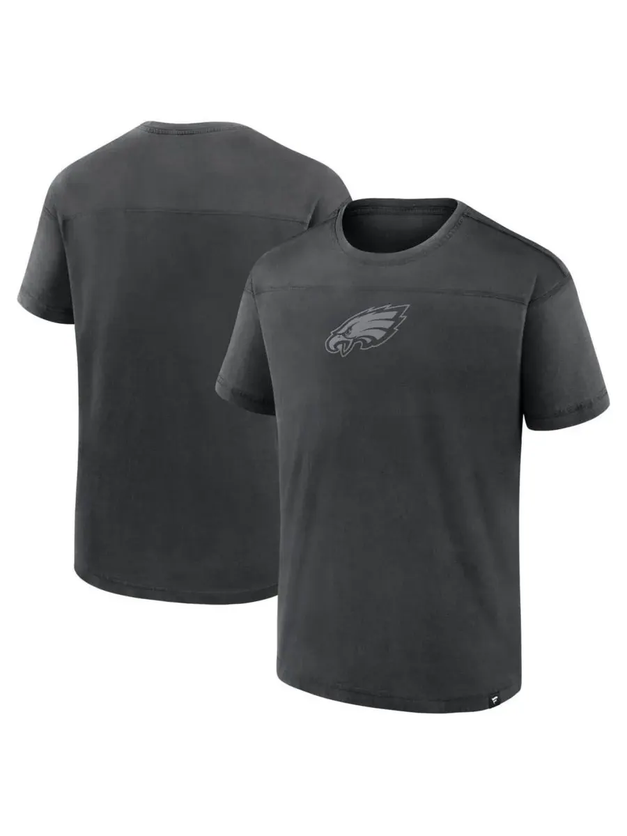 Fanatics Мужская черная мини-футболка Philadelphia Eagles в тон