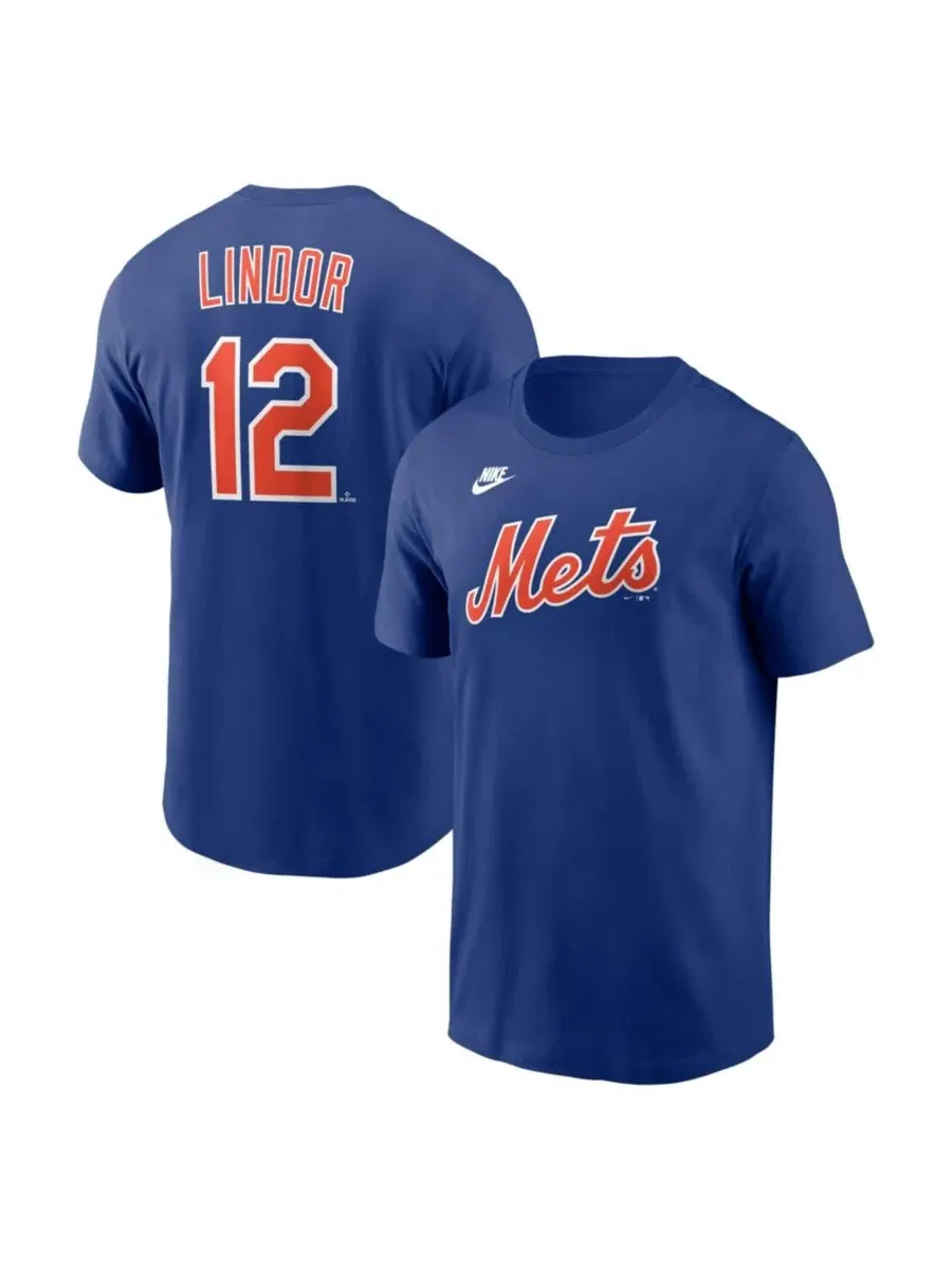 Футболка с коротким рукавом Francisco Lindor Cooperstown Collection Nike
