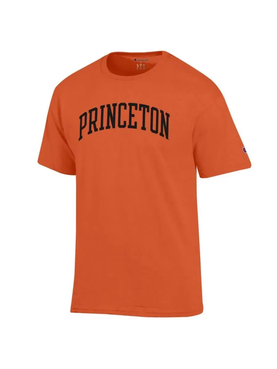 Футболка с принтом Princeton Tigers Basic Arch Champion — изображение 3 из 3, оранжевый