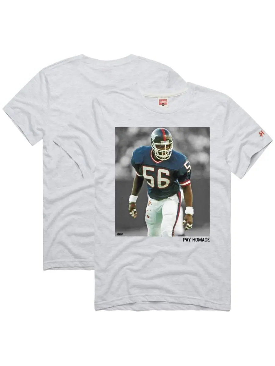 Футболка с принтом Lawrence Taylor Pay Homage Tri-Blend Homage