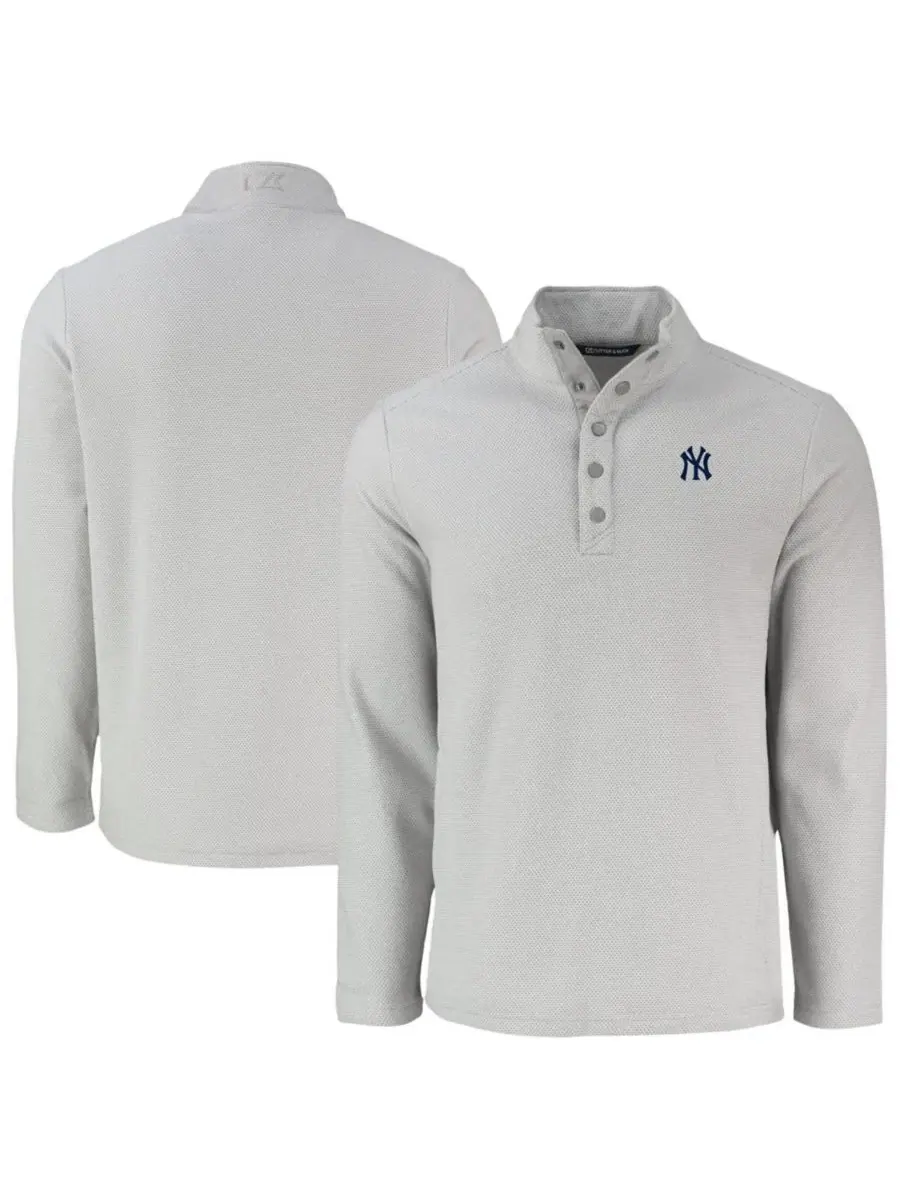 Толстовка Hunts Point Eco Textured Fleece Half-Snap Cutter & Buck