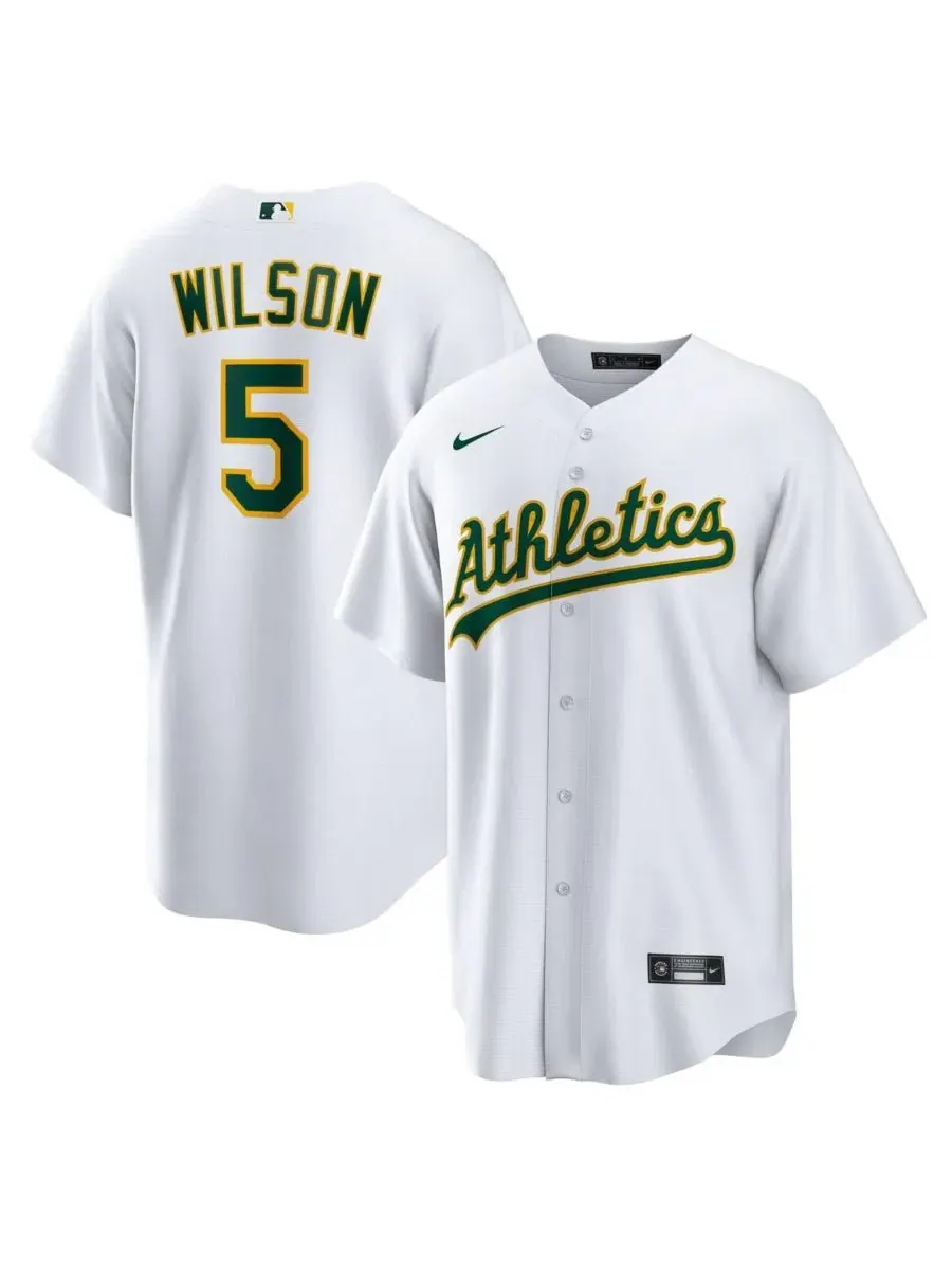 Мужская домашняя реплика джерси Jacob Wilson Nike