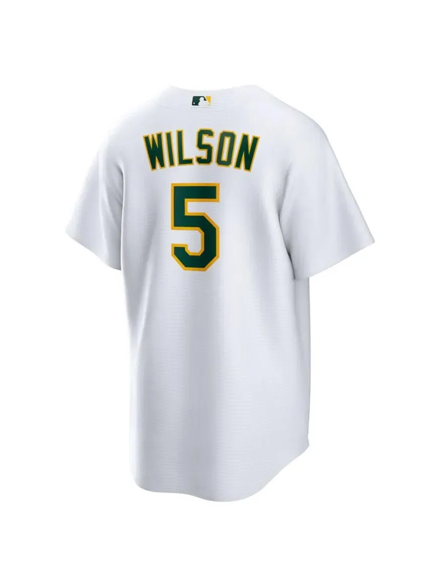 Мужская домашняя реплика джерси Jacob Wilson Nike — изображение 3 из 3, белый