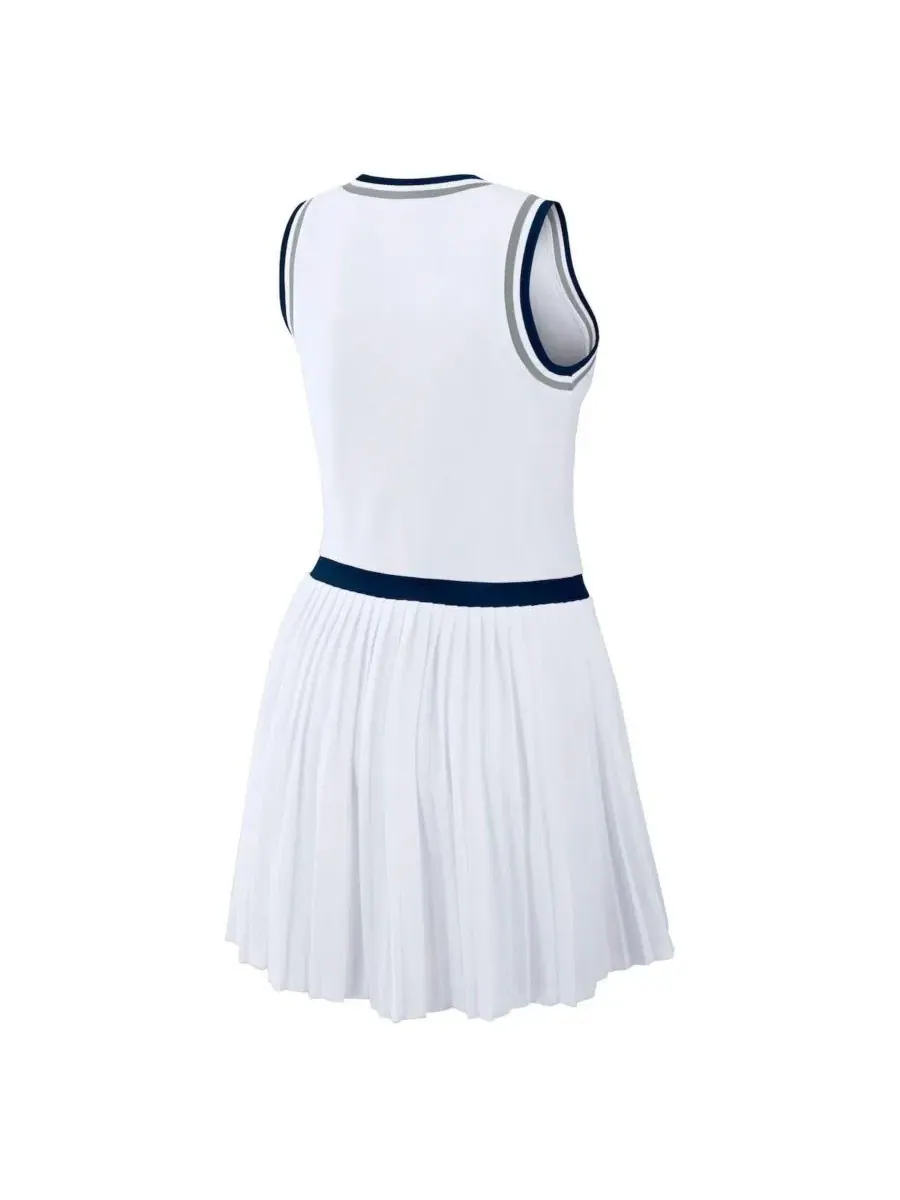 Платье-майка с принтом и молнией New York Yankees WEAR by Erin Andrews — изображение 3 из 6, белый темно-синий
