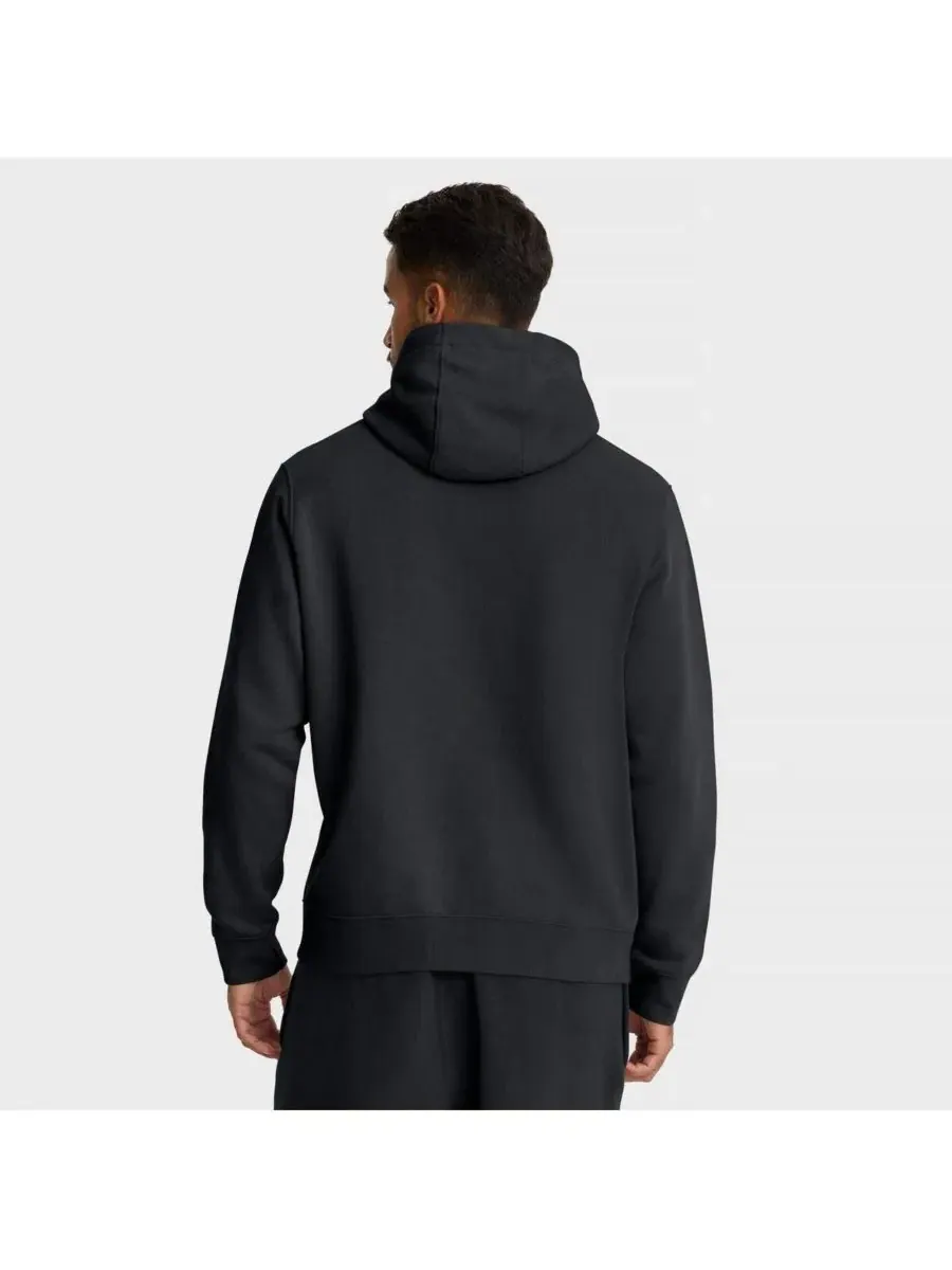 Мужская черная толстовка с капюшоном New York Mets Club Nike — изображение 2 из 4, черный