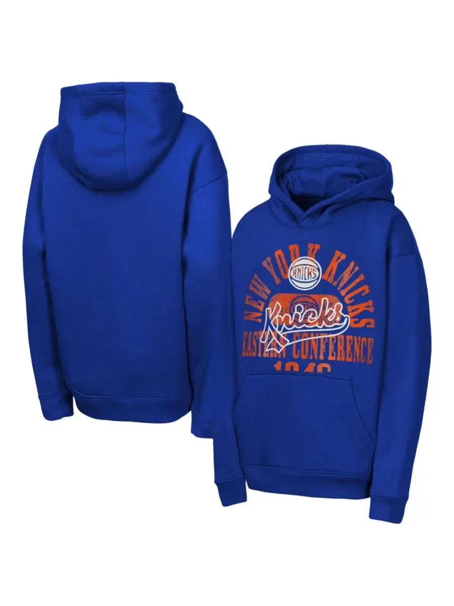Худи с капюшоном New York Knicks Sweep Outerstuff