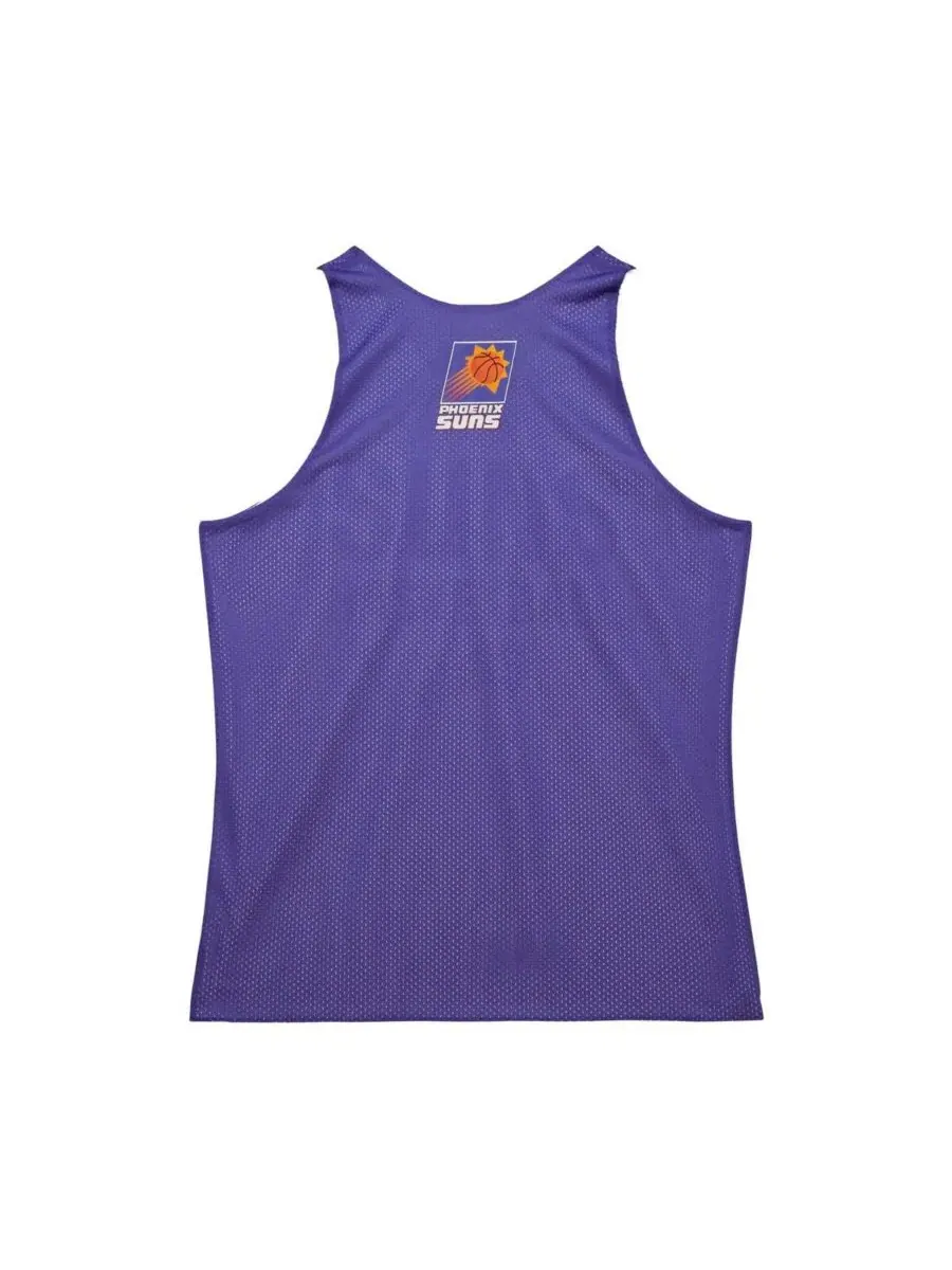 Мужская баскетбольная майка с двусторонним дизайном Mitchell & Ness — изображение 3 из 5, фиолетовый белый