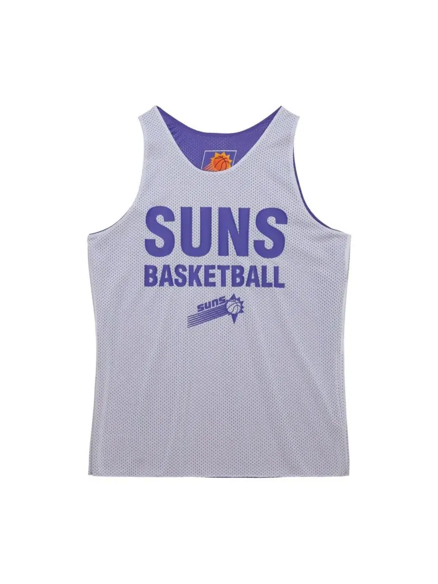 Мужская баскетбольная майка с двусторонним дизайном Mitchell & Ness — изображение 4 из 5, фиолетовый белый