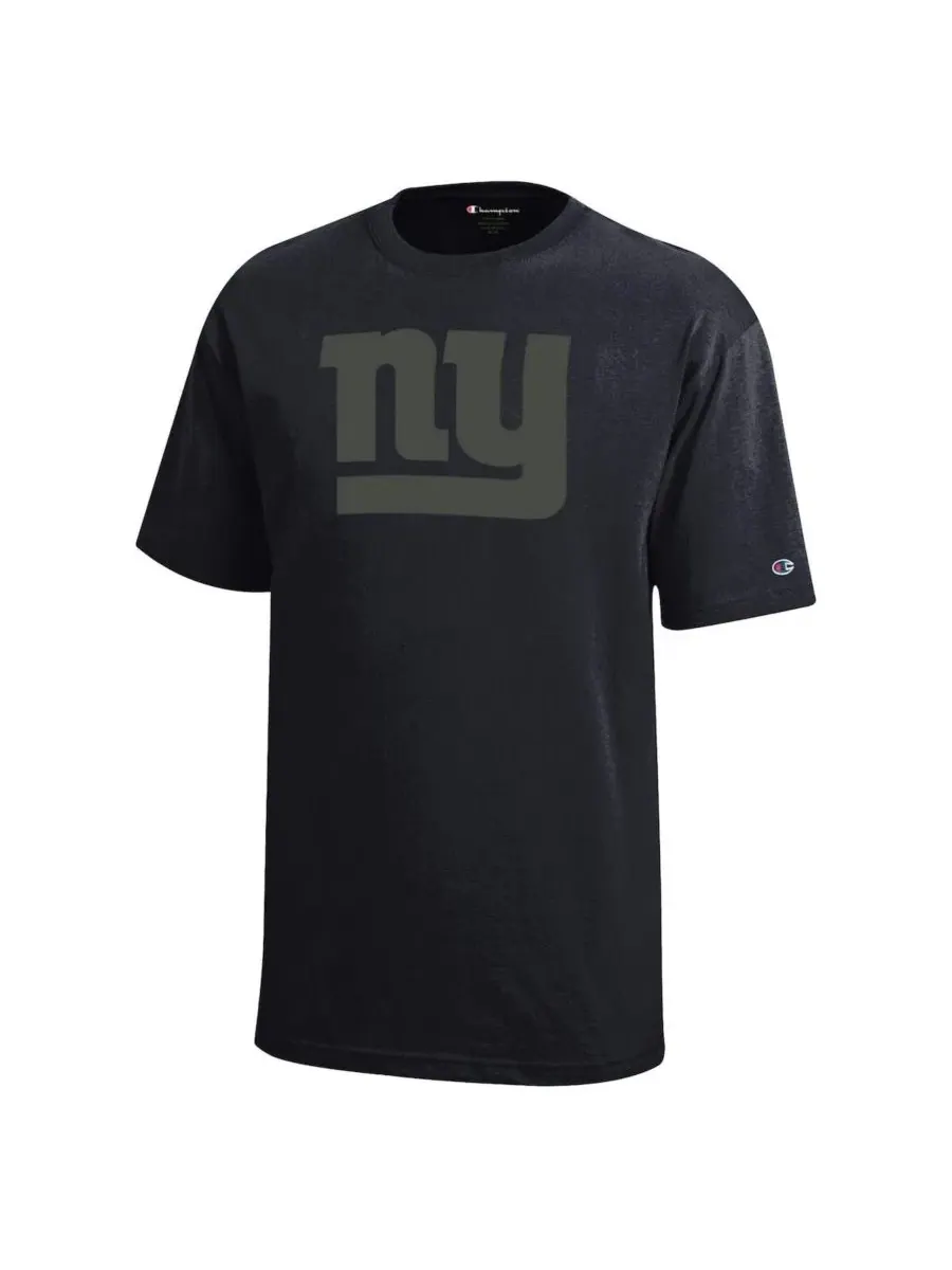 Футболка с принтом New York Giants Tonal Champion — изображение 3 из 3, черный