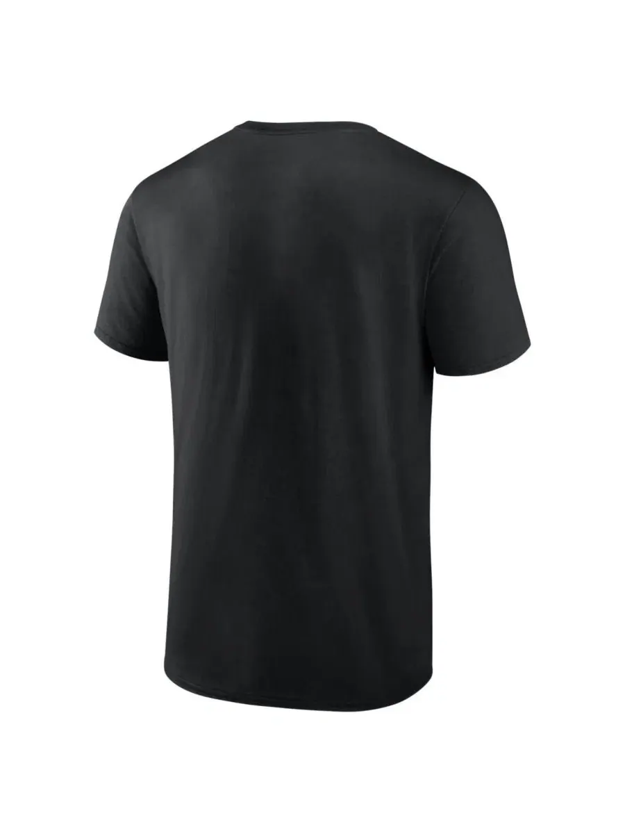 Футболка с принтом Wordmark Logo Athletic — изображение 3 из 3, черный