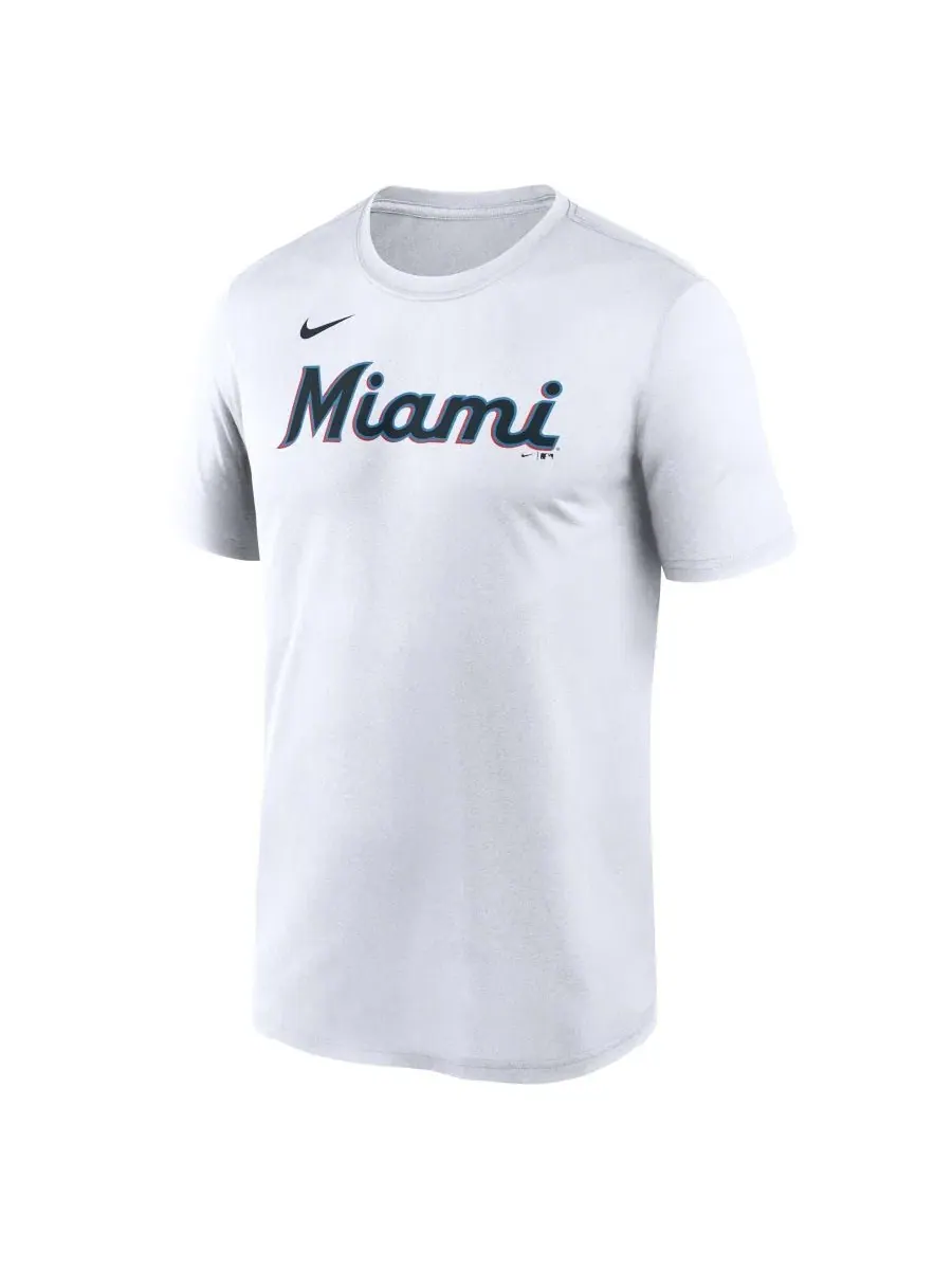 Футболка с коротким рукавом и принтом New Legend Wordmark Dri-FIT Nike — изображение 2 из 3, белый