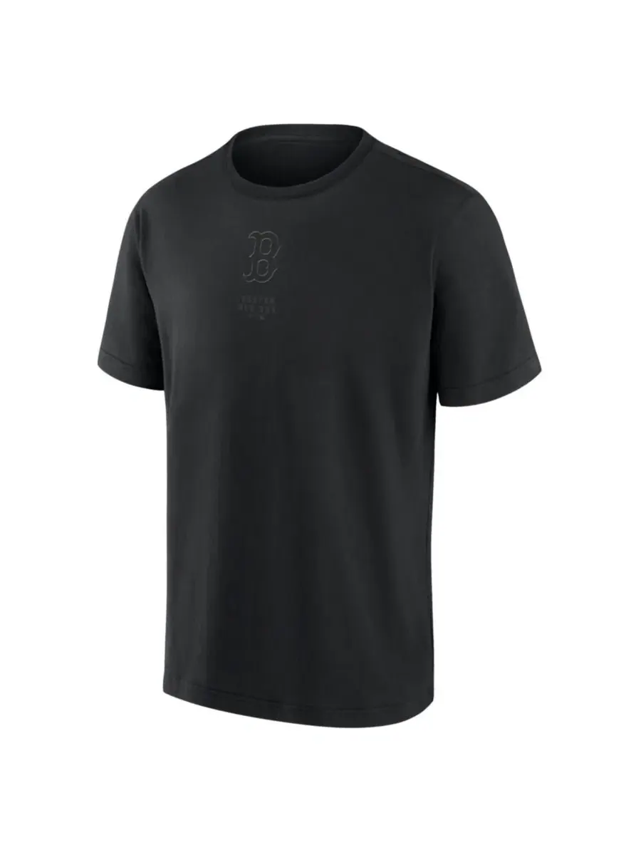 Футболка с коротким рукавом Black Out Heavyweight Fanatics — изображение 2 из 3, черный